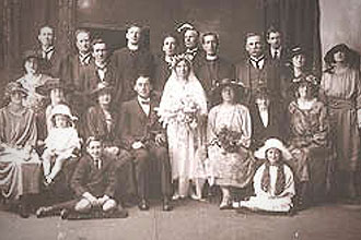 Historical society photograph at Cohuna